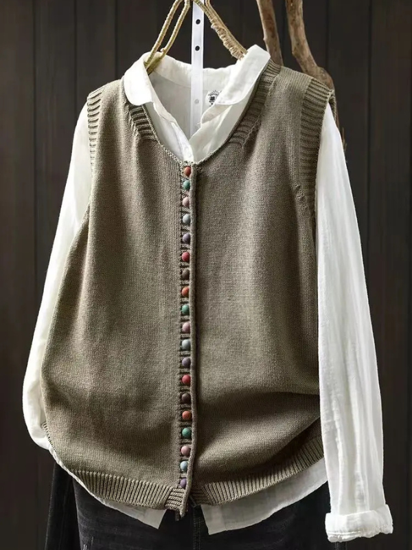 MORGANSON - THE ROSALIE | KNIT VEST