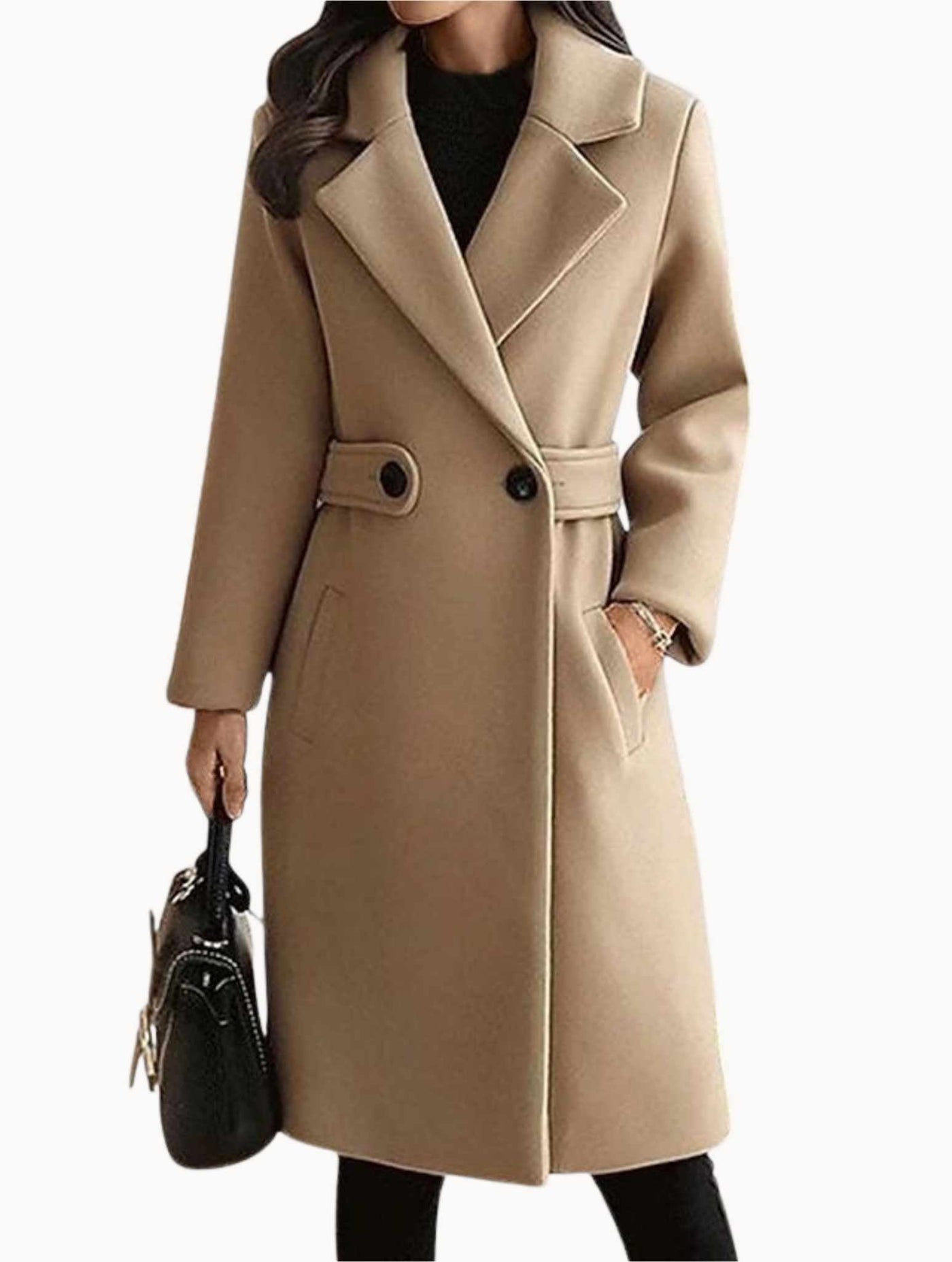 Addison | Belted Winter Wool Coat
