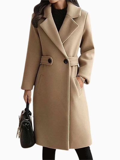 Addison | Belted Winter Wool Coat