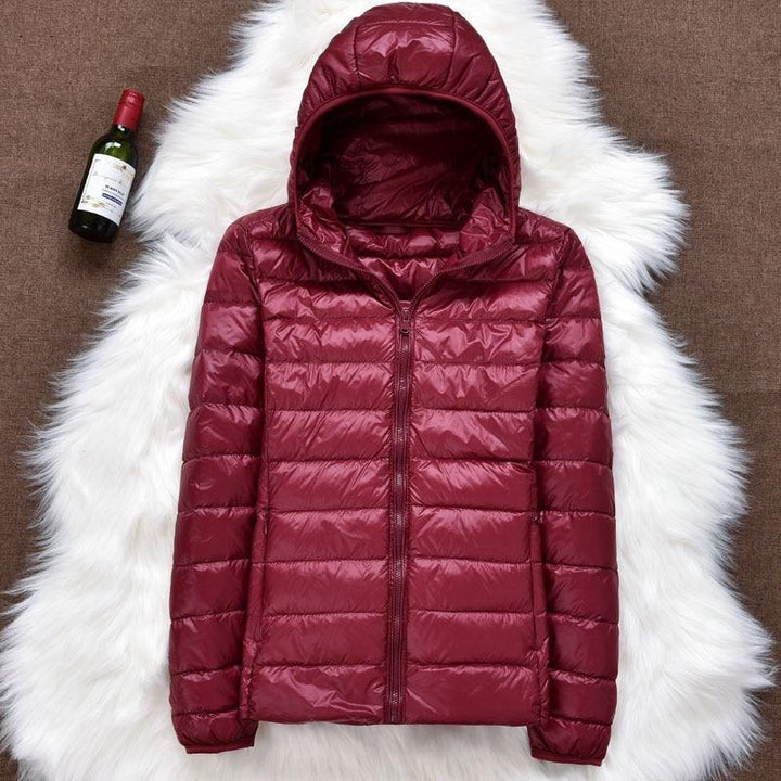 Kaia | Lightweight Hooded Puffer Jacket