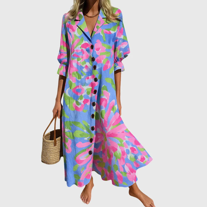Zariah | Elegant Bohemian Maxi Dress