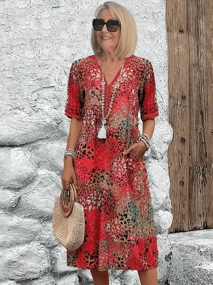 Margaret Bloom - Abstract Summer Dress