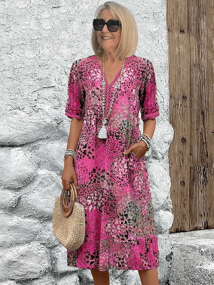 Margaret Bloom - Abstract Summer Dress