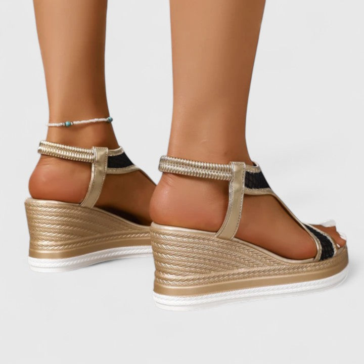 Jessica | Comfort Support Wedge Sandals