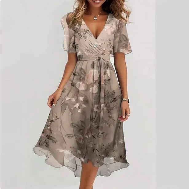 Margaret Grace - Wrap Midi Dress