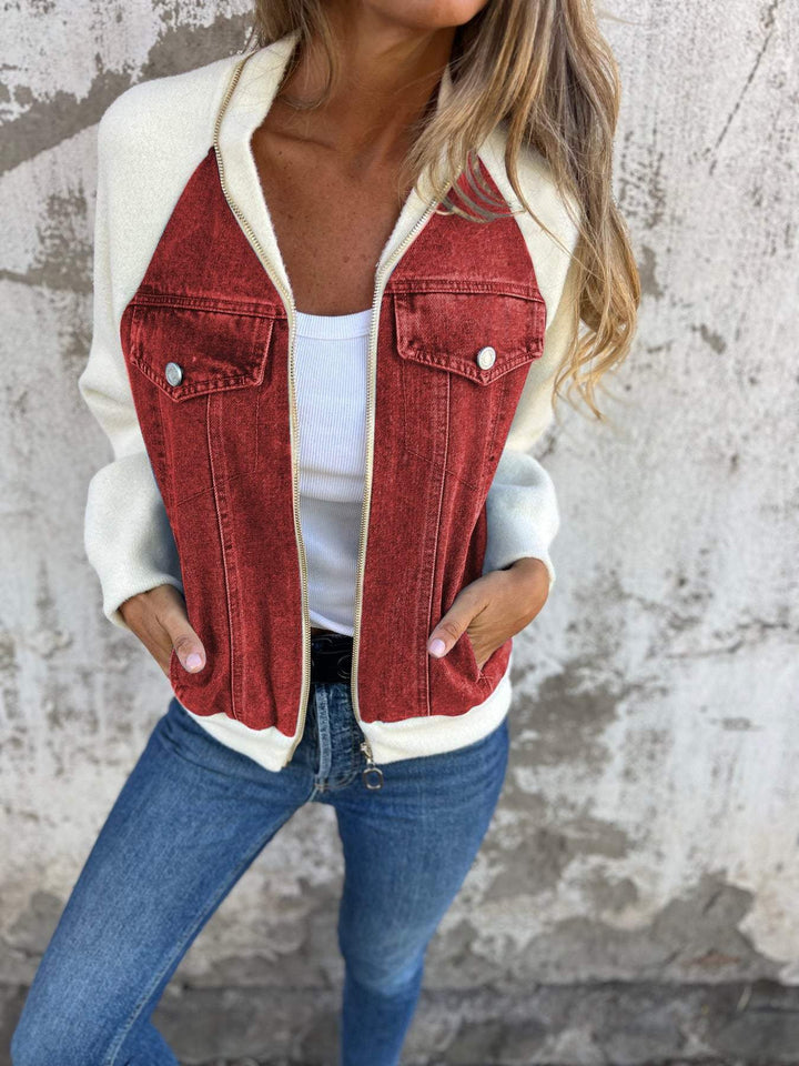 Mira™ | Unique Denim Jacket with a Vintage Twist