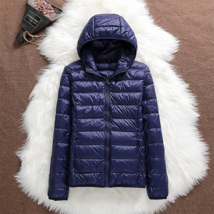 Kaia | Lightweight Hooded Puffer Jacket