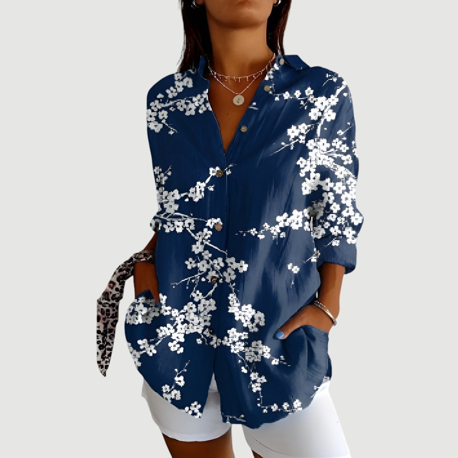 Greta™ - Colorrig bluse til hverdag