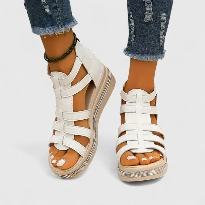 Kendall | Comfort Support Strass Sandals