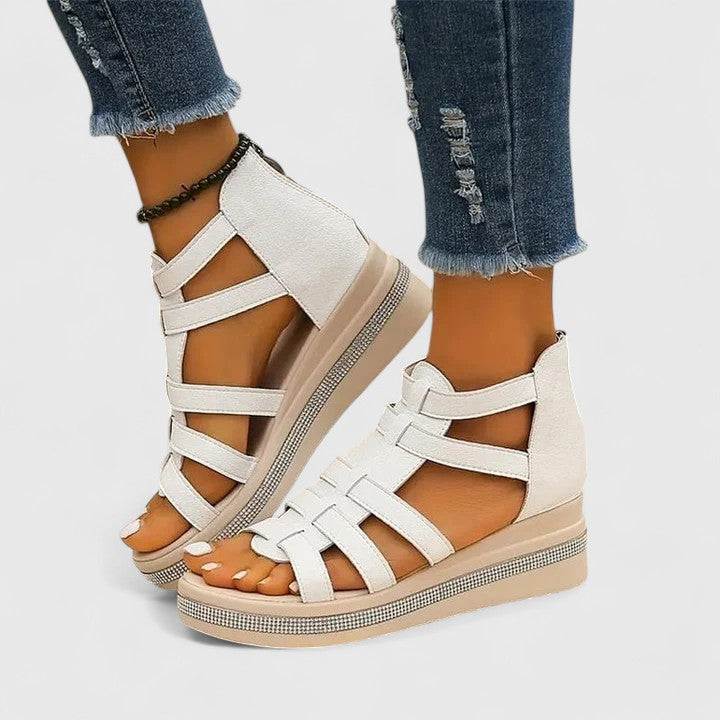 Kendall | Comfort Support Strass Sandals