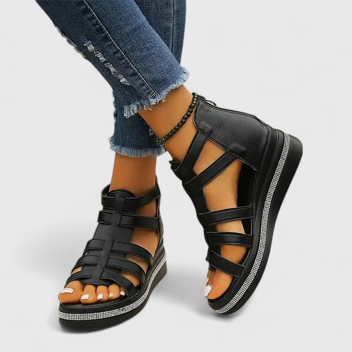 Kendall | Comfort Support Strass Sandals