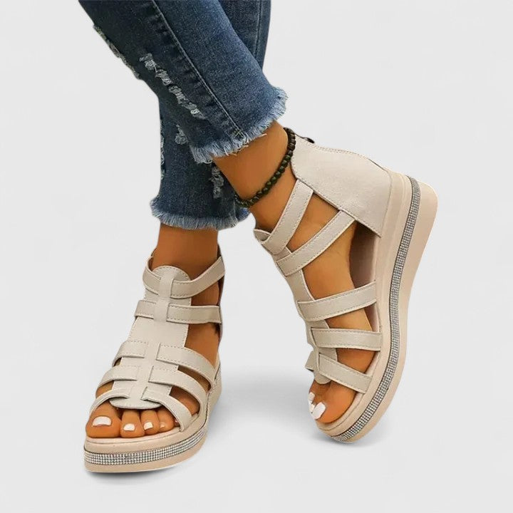 Kendall | Comfort Support Strass Sandals
