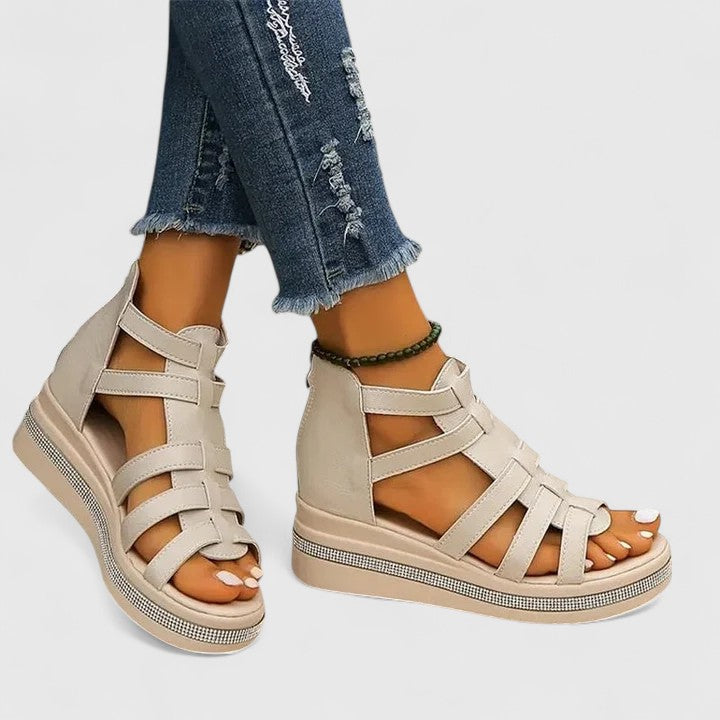 Kendall | Comfort Support Strass Sandals