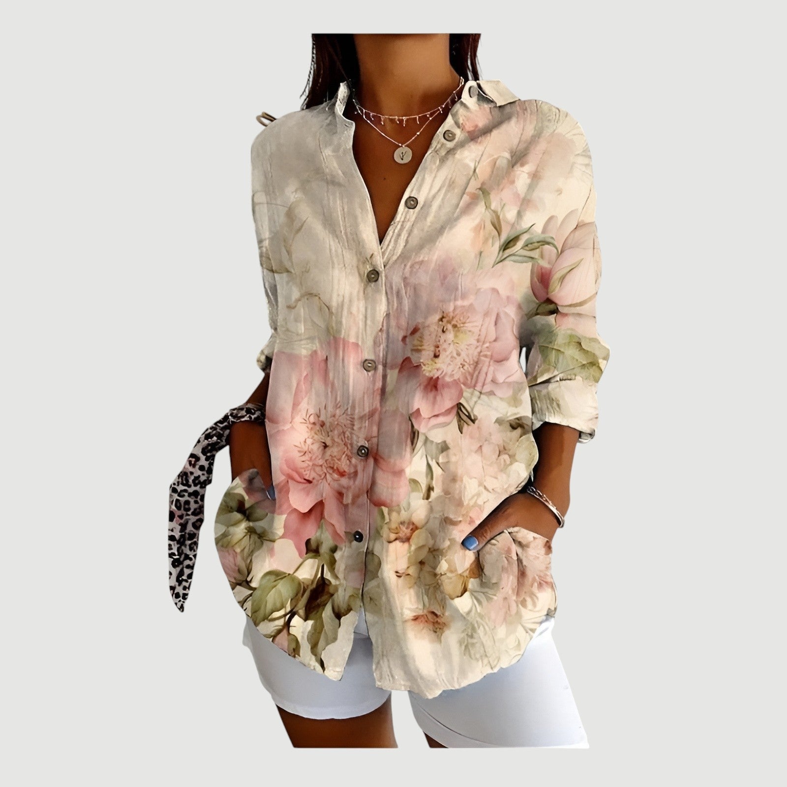 Ever™ - Colorrig bluse til hverdagen