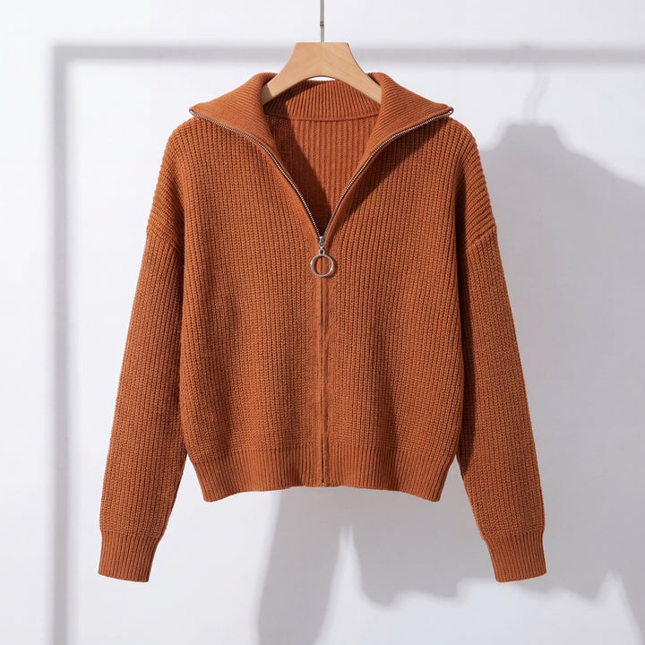 Eleanor - Comfort Zip Cardigan