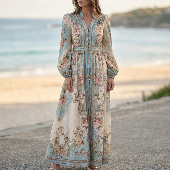 Evelyn Grace™ - Floral Maxi Dress